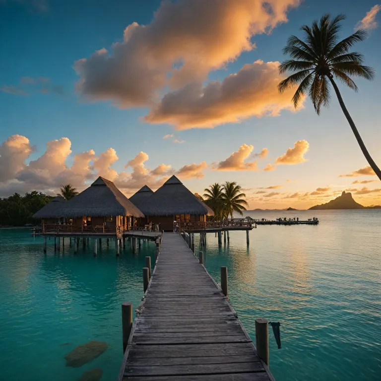 Choosing the ideal month for a romantic escape to Bora Bora
