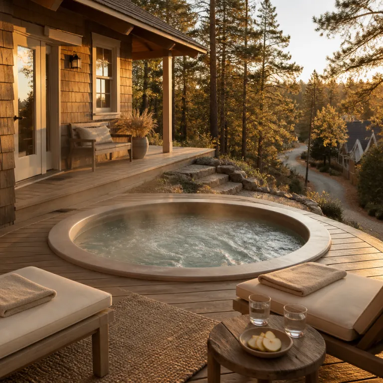 Romantic cabin escapes with a jacuzzi close to home