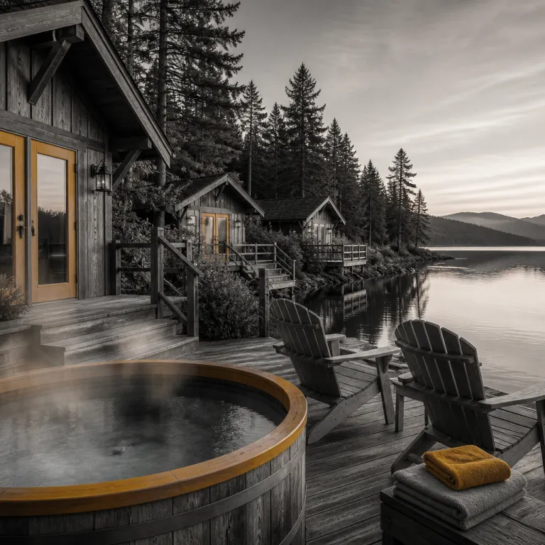 Romantic cabins with hot tubs near you: how to choose a truly luxurious escape