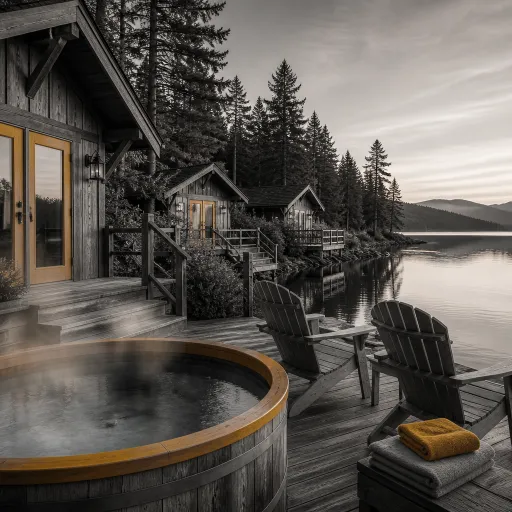 Romantic cabins with hot tubs near you: how to choose a truly luxurious escape